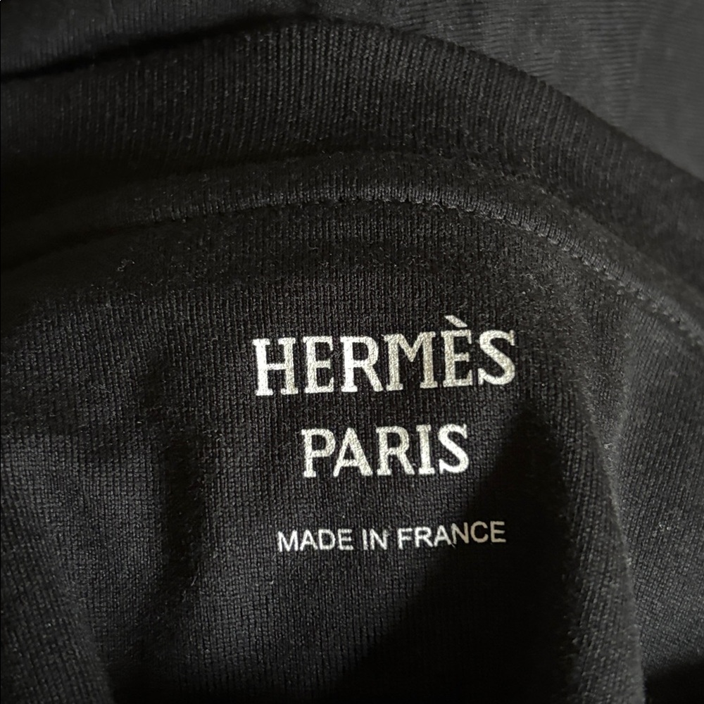 NEW Hermes Do Re Boucles black t shirt - Picture 7 of 8